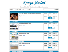 Tablet Screenshot of konyasiteleri.com